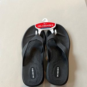 Okabashi Maui Flip Flop Size ML 8-9 NWT